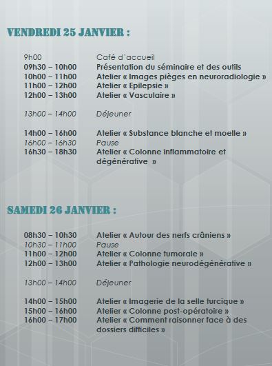 2° ateliers d'IRM Nancy-Strasbourg - Neuroradiologie & Rachis